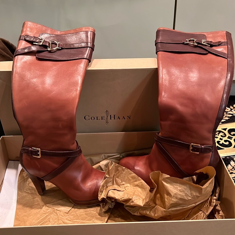 Cole haan high boots sz 7.5